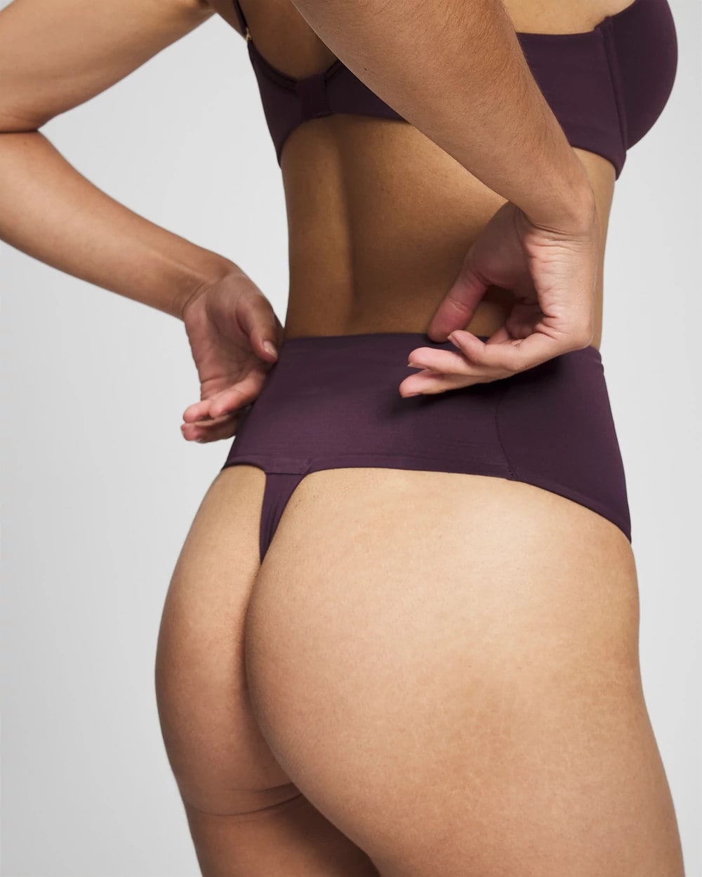 Tummy High-Waist Thong Panty
