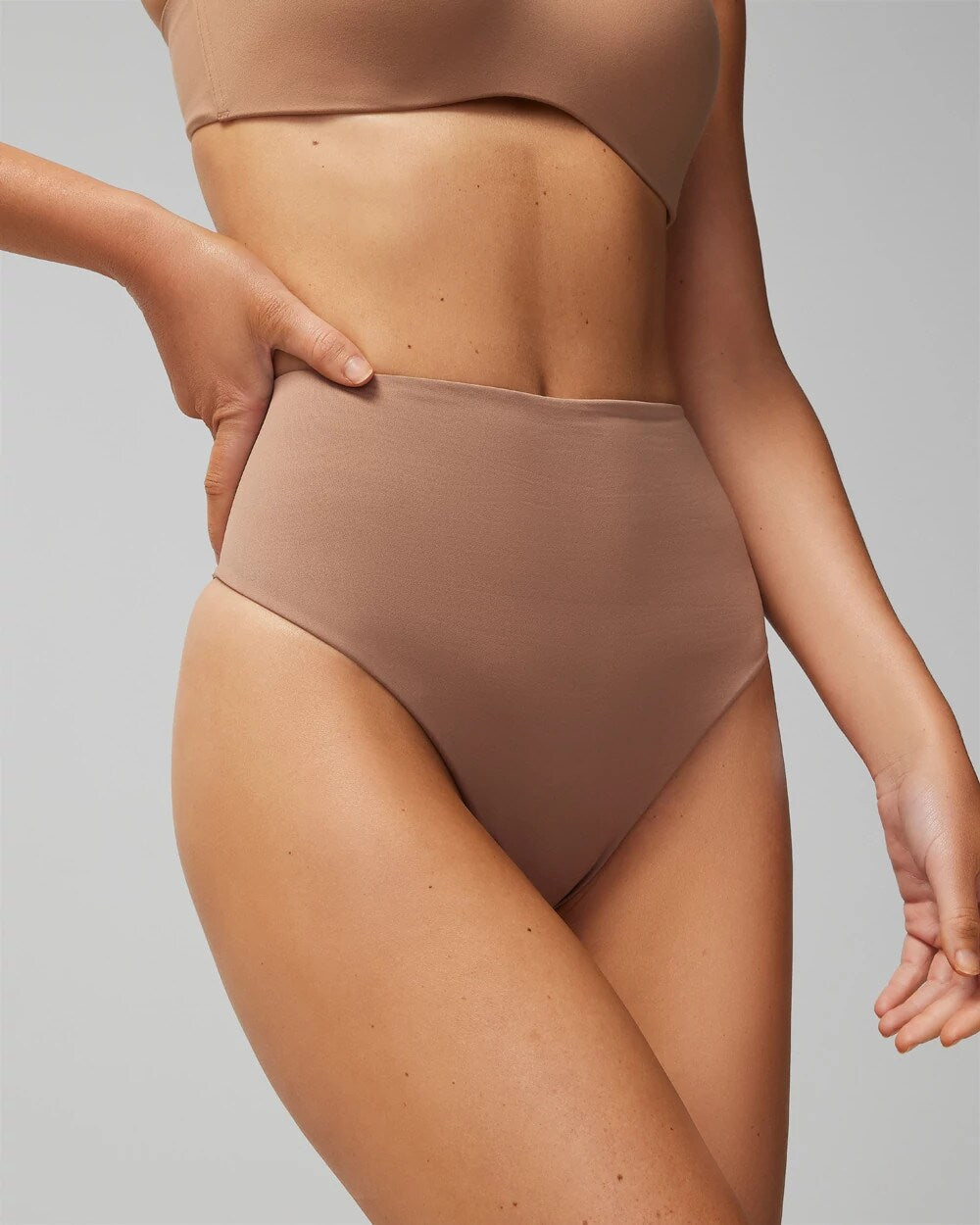 Tummy High-Waist Thong Panty