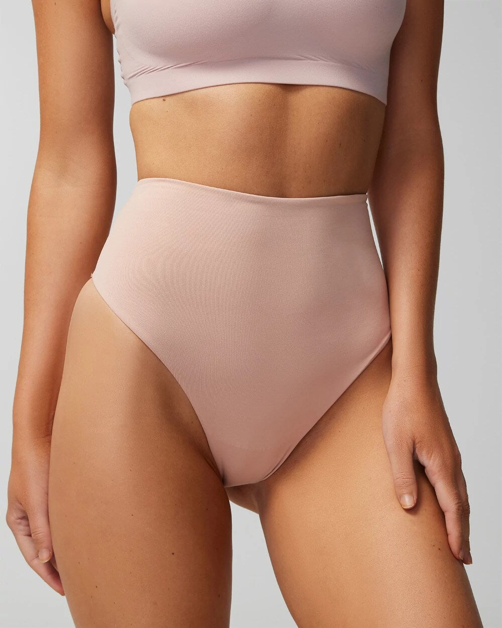 Tummy High-Waist Thong Panty