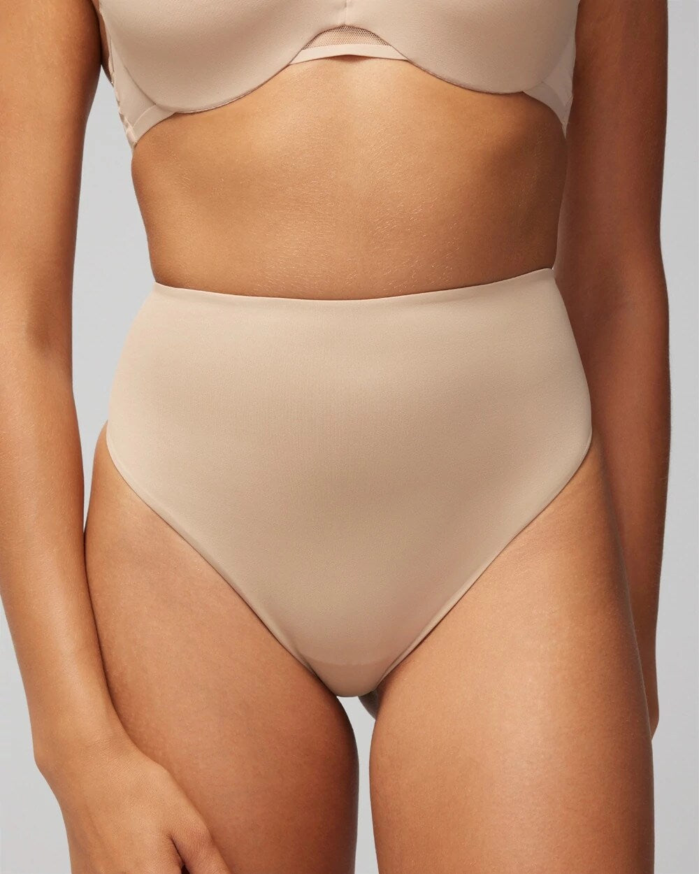 Tummy High-Waist Thong Panty