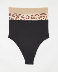High-Waist Thong Panty 3 Pack