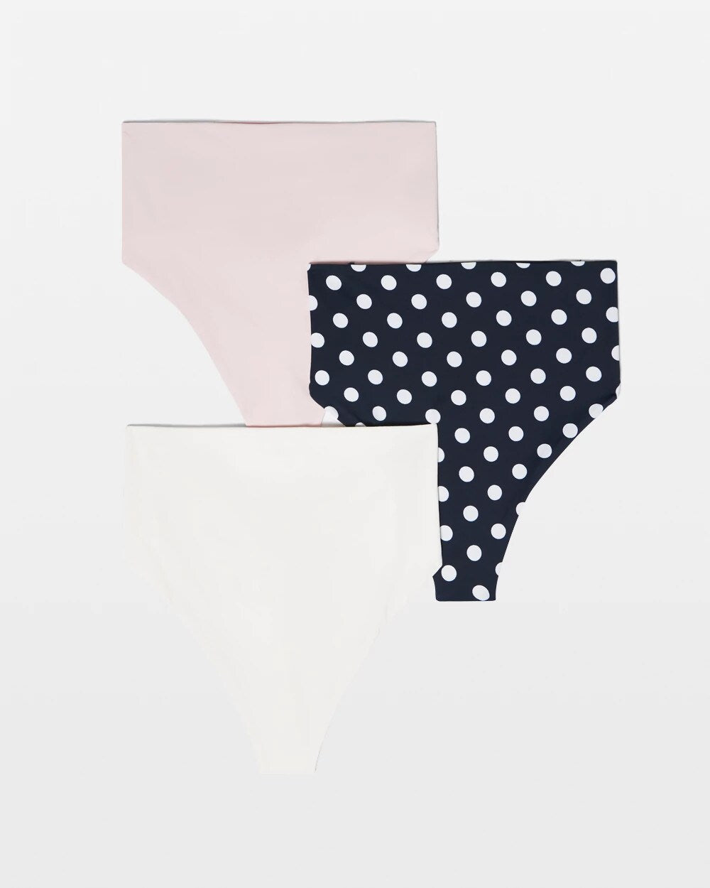 High-Waist Thong Panty 3 Pack