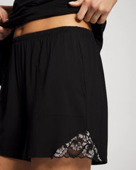 Lace Trim Shorts