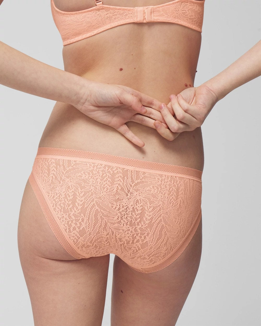 Soma Bikini Panty with Stretch Lace