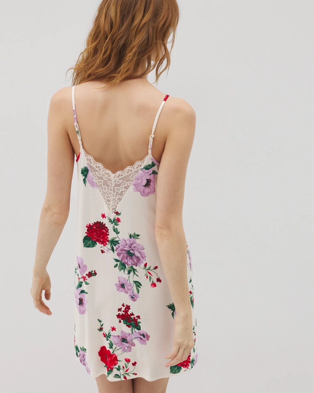 Lace Trim Chemise