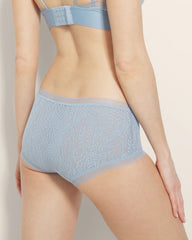 Soma Boyshort Panty with Stretch Lace