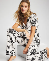 Printed Pajama Pants