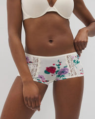 Boyshort Panty with Enchanting Lace