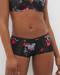 Boyshort Panty with Enchanting Lace