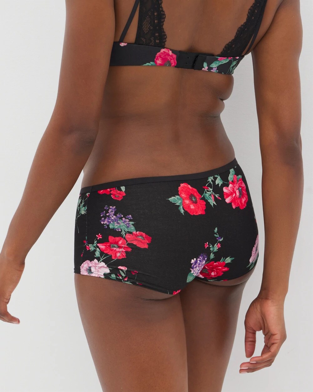 Boyshort Panty with Enchanting Lace