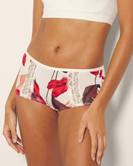 Boyshort Panty with Enchanting Lace