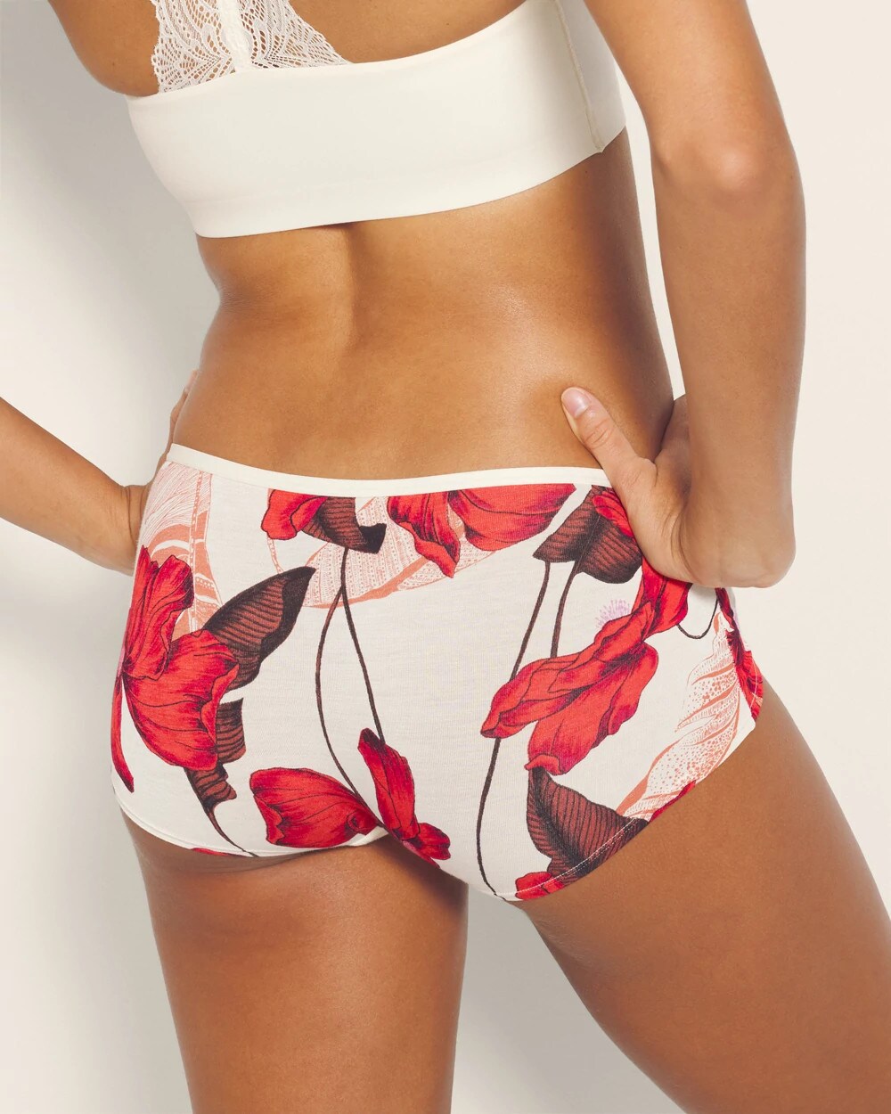 Boyshort Panty with Enchanting Lace