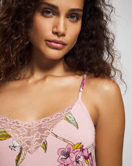 Lace Trim Chemise