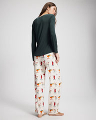 Packaged Long-Sleeve Pant Pajama Set