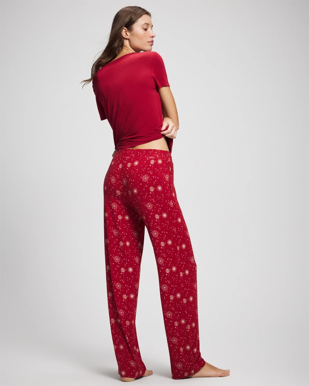 Packaged Short-Sleeve Pant Pajama Set