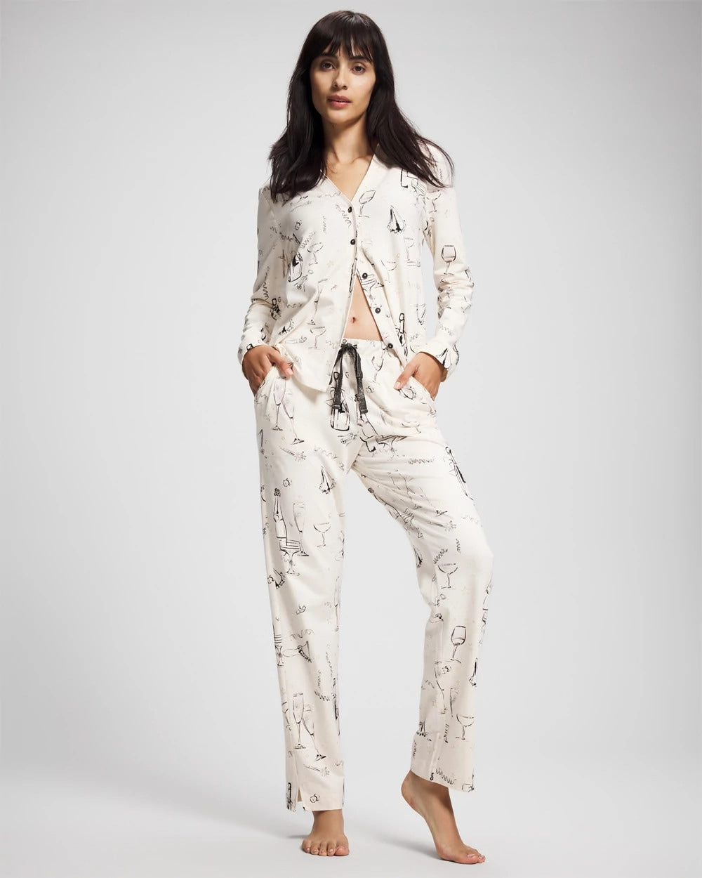 Ankle Pajama Pant