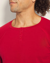 Men's Henley Pajama Top