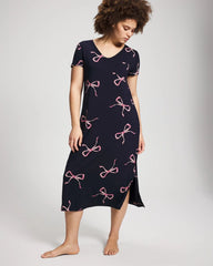Short Sleeve Long Sleepshirt