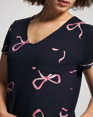 Short Sleeve Long Sleepshirt