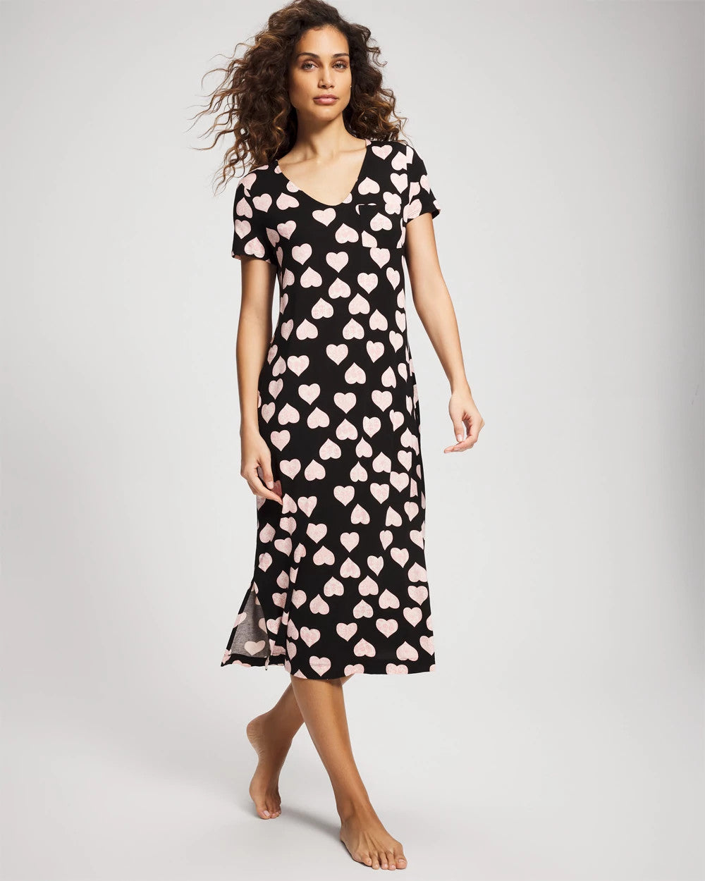 Short Sleeve Long Sleepshirt