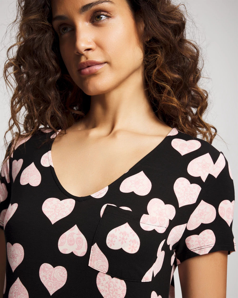 Short Sleeve Long Sleepshirt