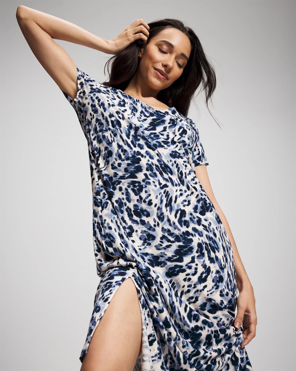 Short Sleeve Long Sleepshirt