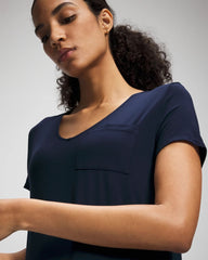 Short Sleeve Long Sleepshirt