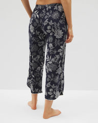 Piped Crop Pajama Pants