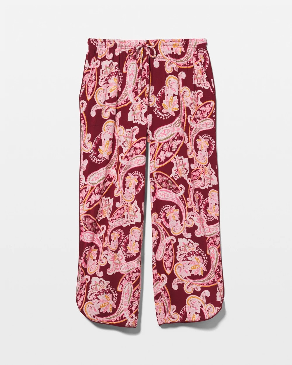 Piped Crop Pajama Pants