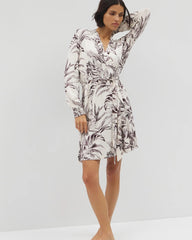 Long-Sleeve Short Robe