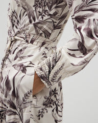 Long-Sleeve Short Robe
