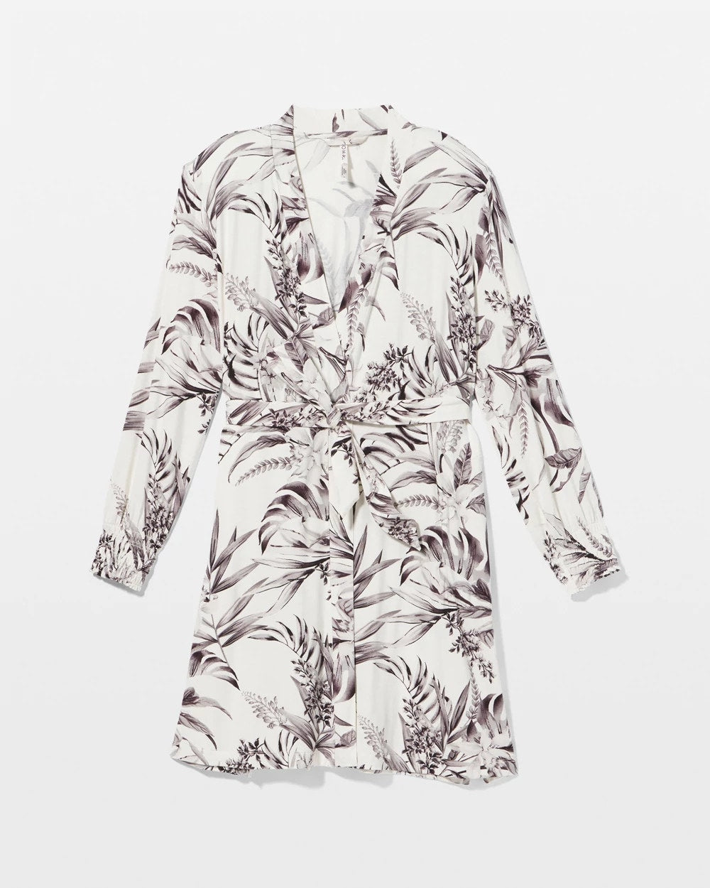 Long-Sleeve Short Robe