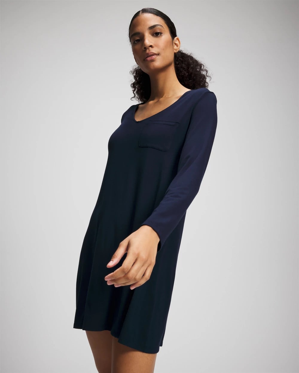 Long-Sleeve Sleepshirt