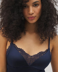 Lace-Trim Pajama Cami