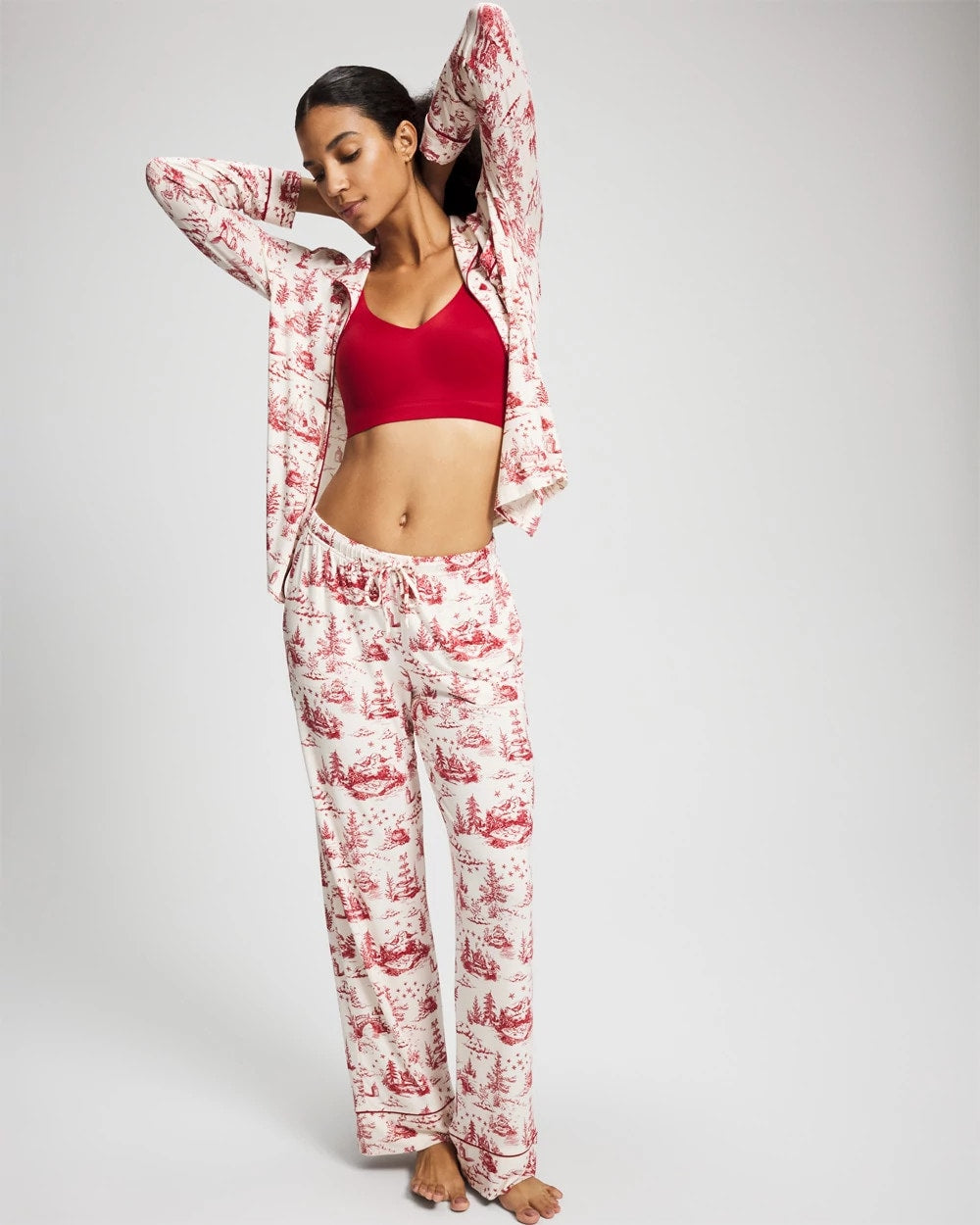 Printed Pajama Pant