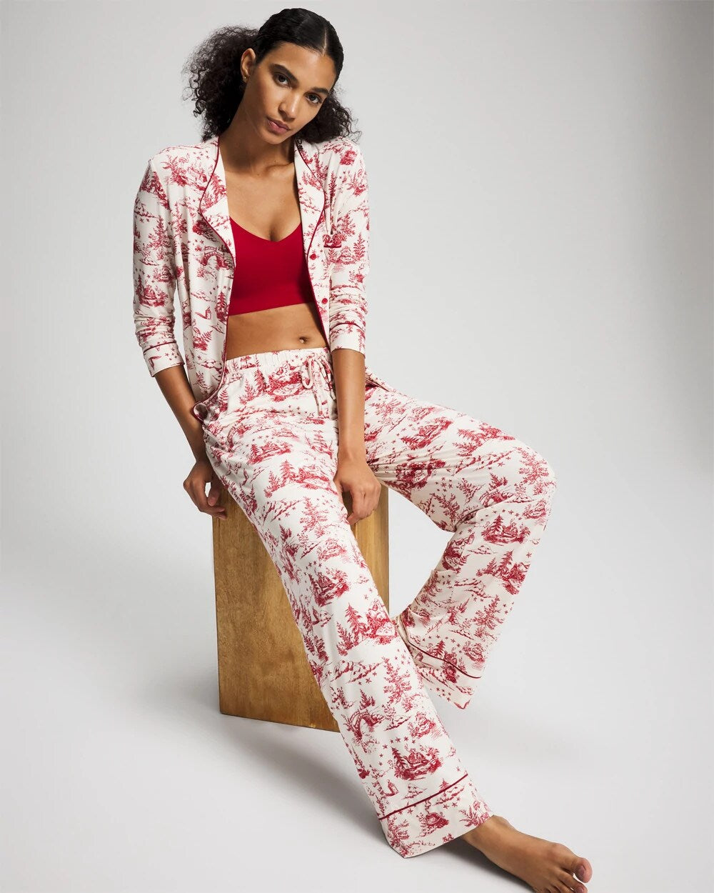Printed Pajama Pant