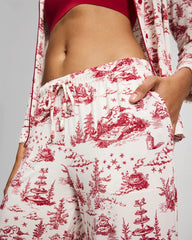 Printed Pajama Pant