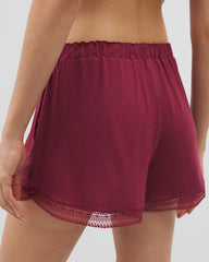 Geo Lace Pajama Short