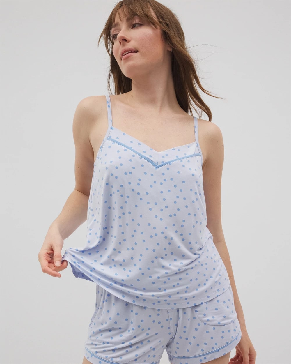 Piped Pajama Cami