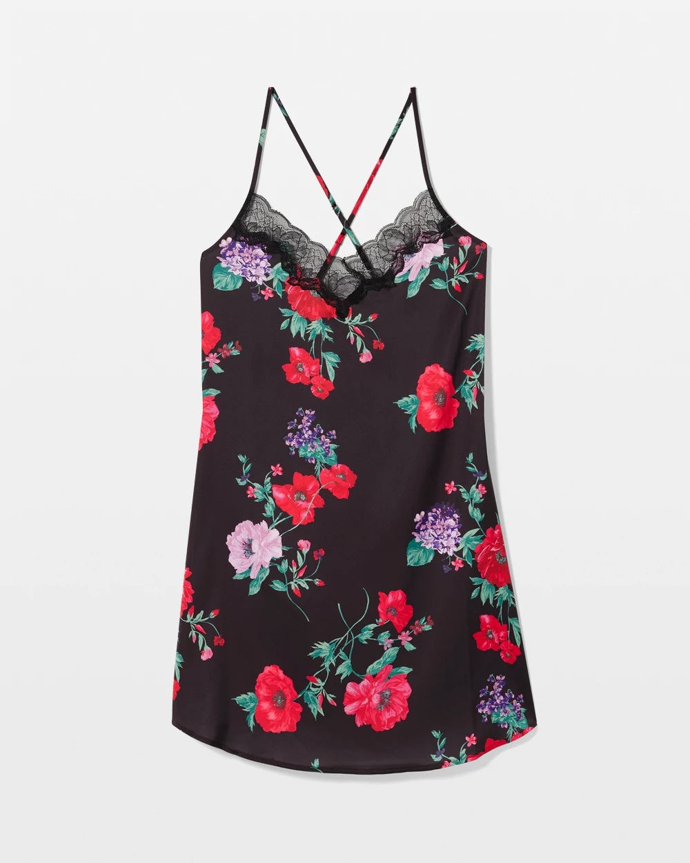 Lace Trim Chemise
