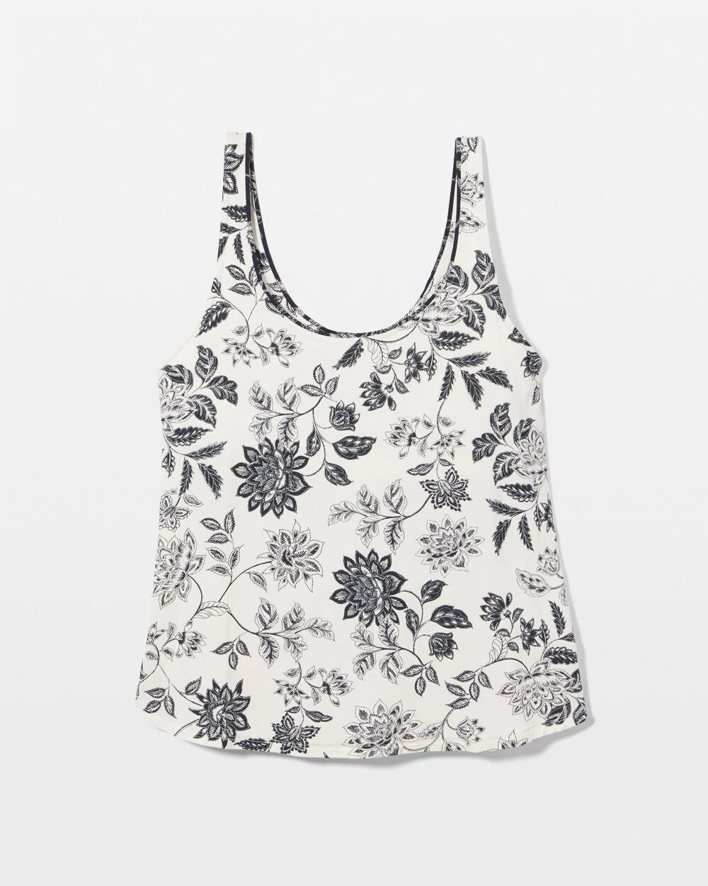 Pajama Tank With Piping