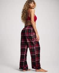 Velvet Piped Relaxed Pajama Pant
