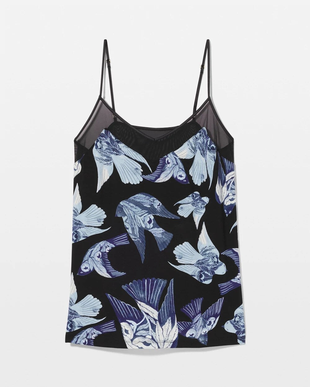 Mesh Trim Pajama Cami