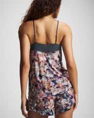 Mesh Trim Pajama Cami