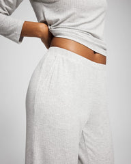 Pointelle Wide Leg Pajama Pant
