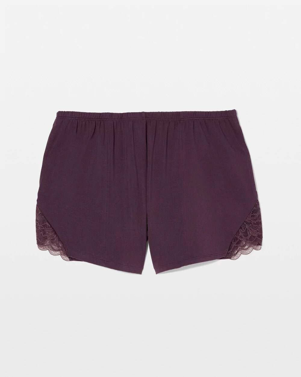 Lace Trim Pajama Short