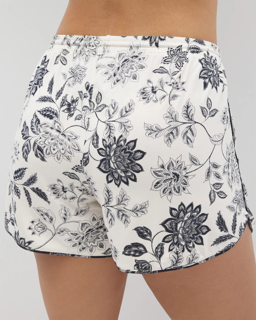 Printed Pajama Shorts
