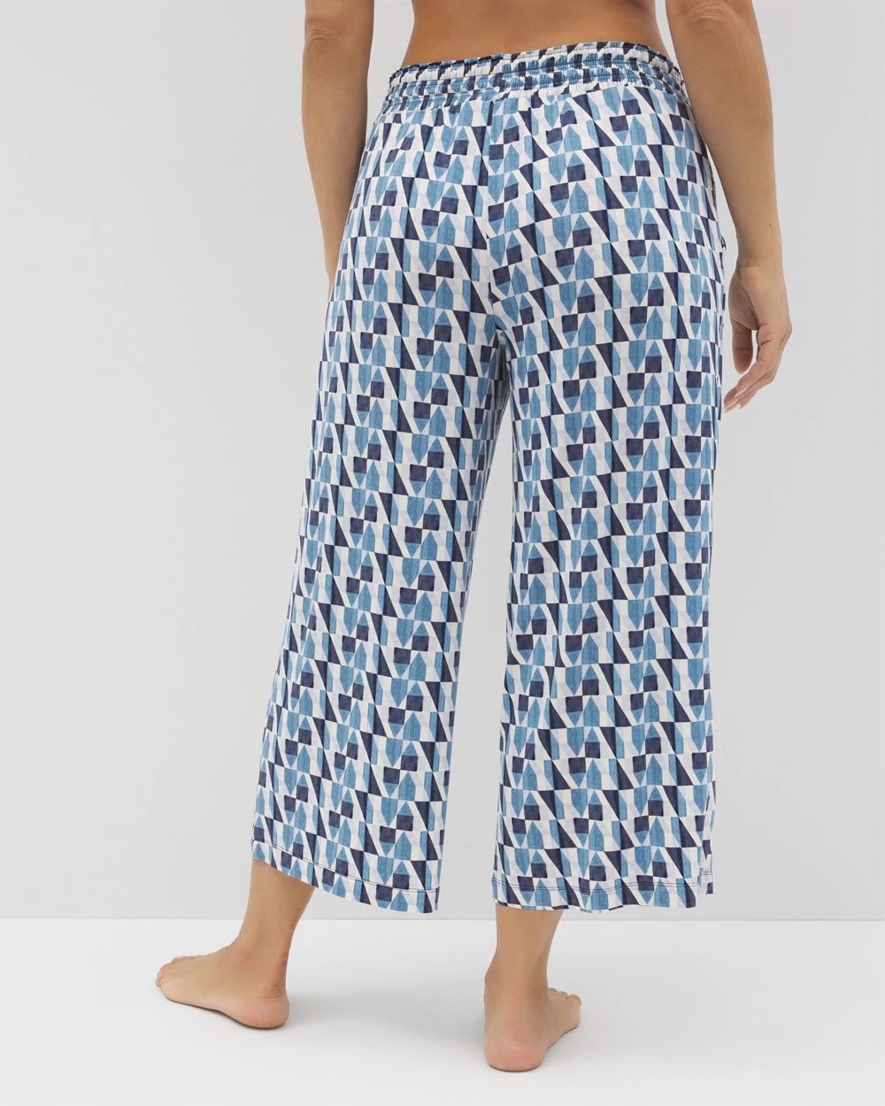 Cropped Pajama Pants