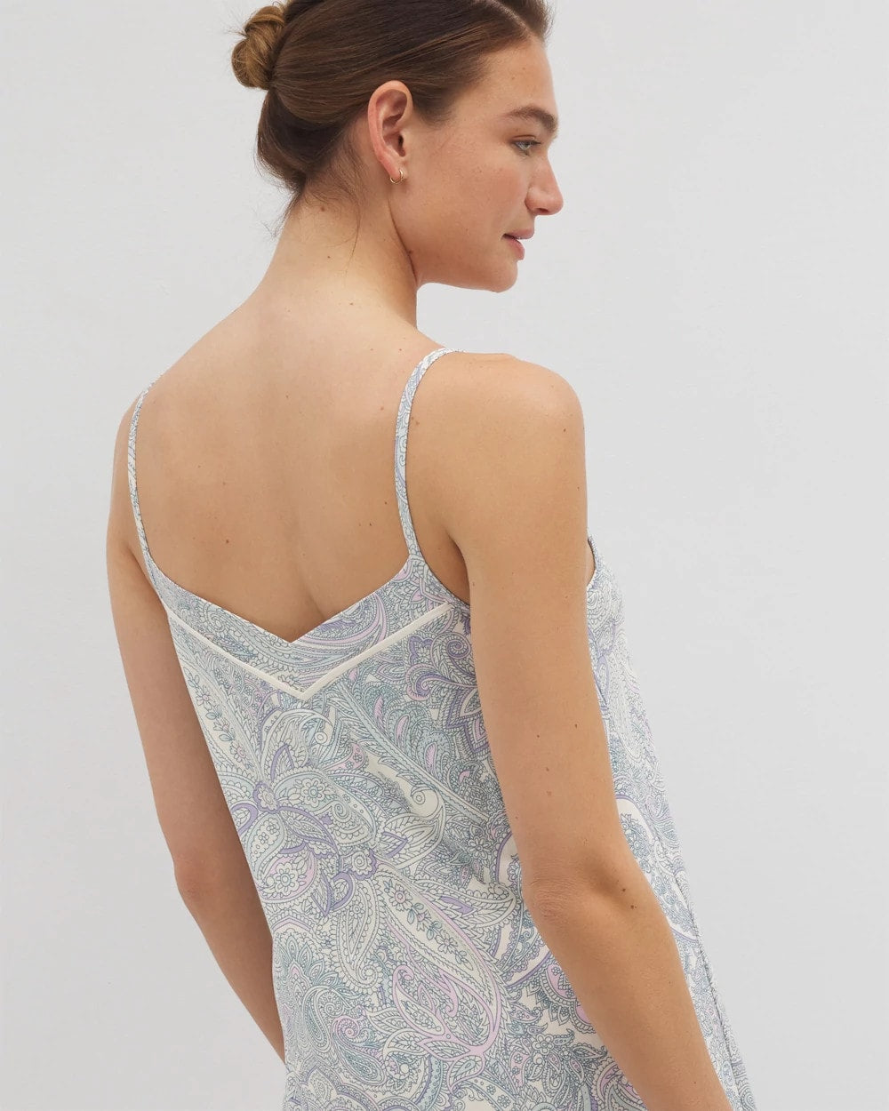 Chemise with Piping
