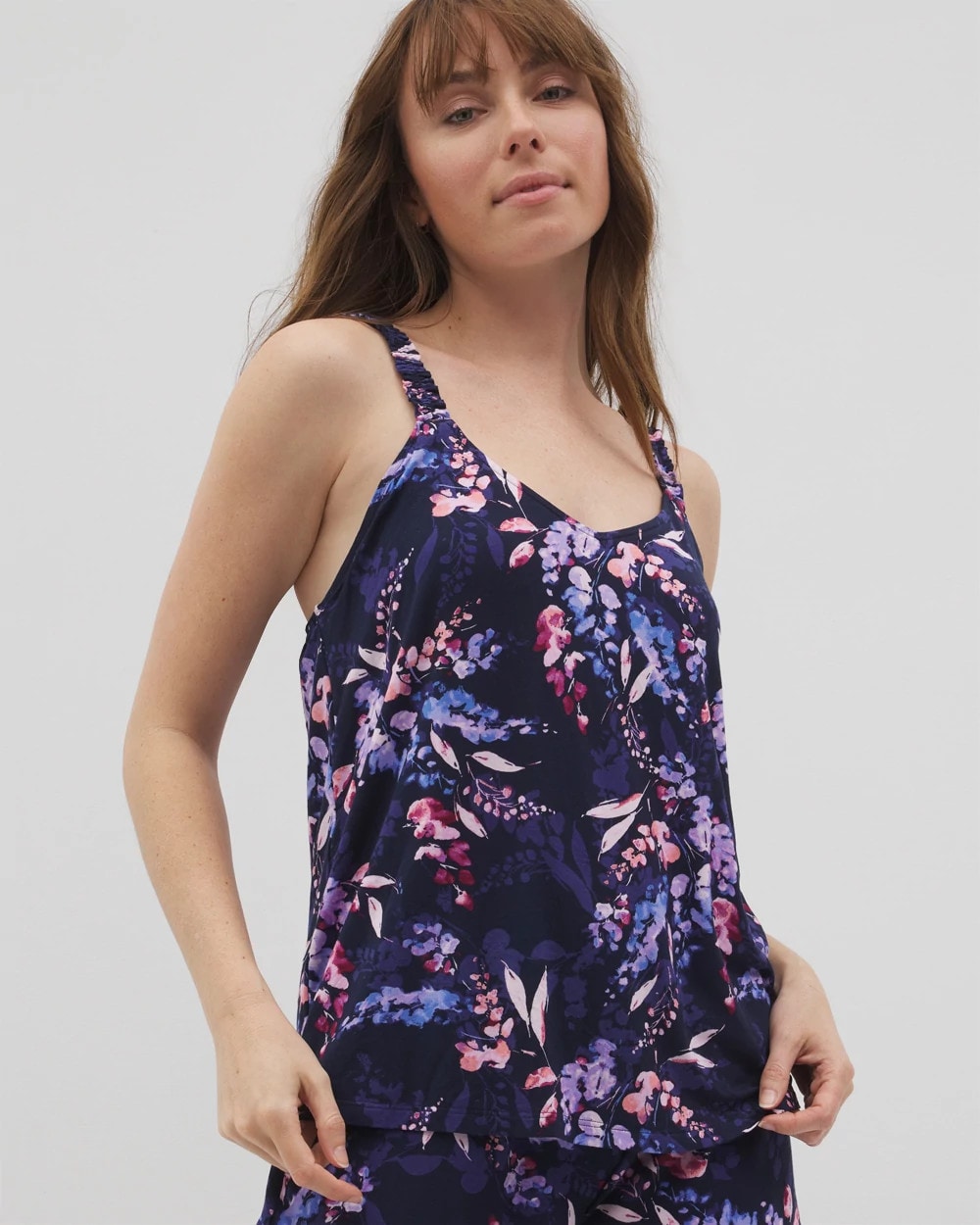 Mini Ruffle Pajama Cami